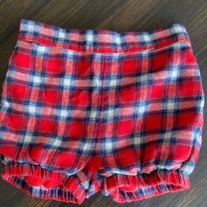 Baby boden plaid bloomers
